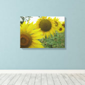 Toile Sunflower Photo simple (Insitu (Plancher de Bois))