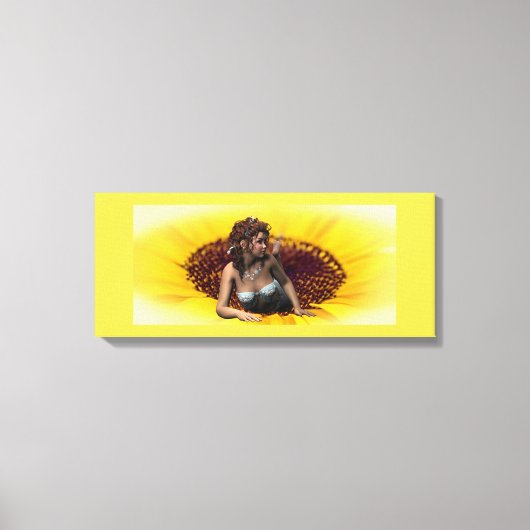 Toile Sunflower Princess (Recto)