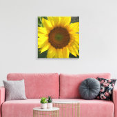 Toile Sunflower Stretched Canvas Print (Insitu(Salon))