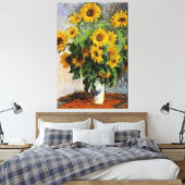 Toile Sunflowers, 1881 par Monet. (Insitu(Chambre))
