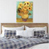 Toile Sunflowers dans Vase Van Gogh Art (Insitu(Chambre))