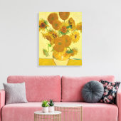 Toile Sunflowers par Vincent Van Gogh (Insitu(Salon))