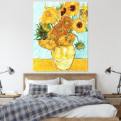 Toile Sunflowers - Vincent Willem van Gogh (Insitu(Chambre))