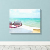 Toile Sung At Beach (Insitu (Plancher de Bois))