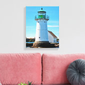 Toile Sunken Rock Lighthouse, New York Canvas Imprimer (Insitu(Salon))