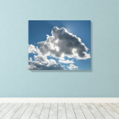 Toile Sunlit Clouds Under Open Sky (Insitu (Plancher de Bois))