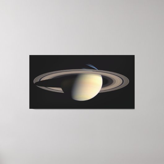 Toile Sunlit Saturn Gas géant Planet par Cassini (Recto)
