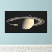 Toile Sunlit Saturn Gas géant Planet par Cassini (Insitu (Plancher de Bois))