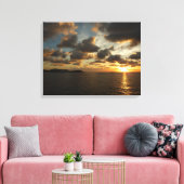 Toile Sunrise aux îles Virgin (Insitu(Salon))