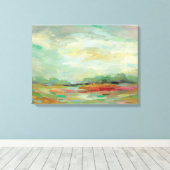 Toile Sunrise Field Abstract | Silvia (Insitu (Plancher de Bois))