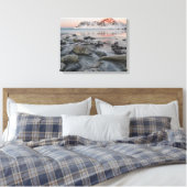 Toile Sunrise Flakstad et Skagsanden Beach (Insitu(Chambre))