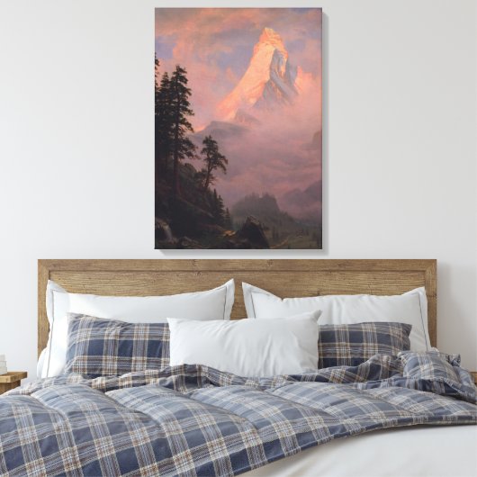 Toile Sunrise sur le Cervin (Insitu(Chambre))