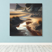 Toile Sunset (Insitu (Plancher de Bois))