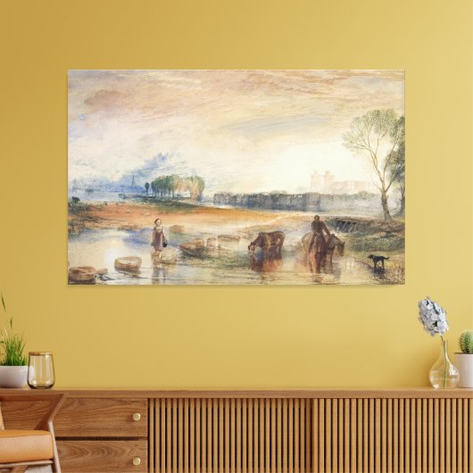 Toile Sunset and Moonrise (Insitu(Salon))
