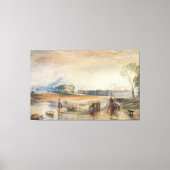 Toile Sunset and Moonrise (Recto)