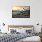 Toile Sunset at Castle Hill Lighthouse (Insitu(Chambre))