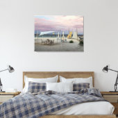 Toile Sunset at the Beach (Insitu(Chambre))