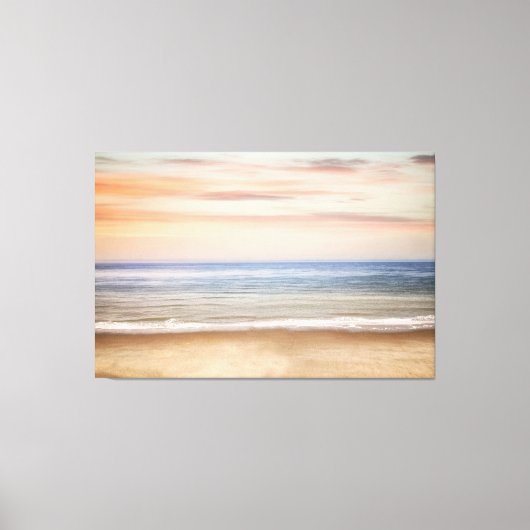 Toile Sunset Beach Canvas Print Picture 25 (Recto)