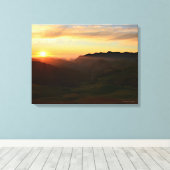 Toile Sunset de la côte centrale (Insitu (Plancher de Bois))