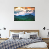 Toile Sunset de montagne (Insitu(Chambre))