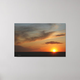Toile Sunset de Prairie