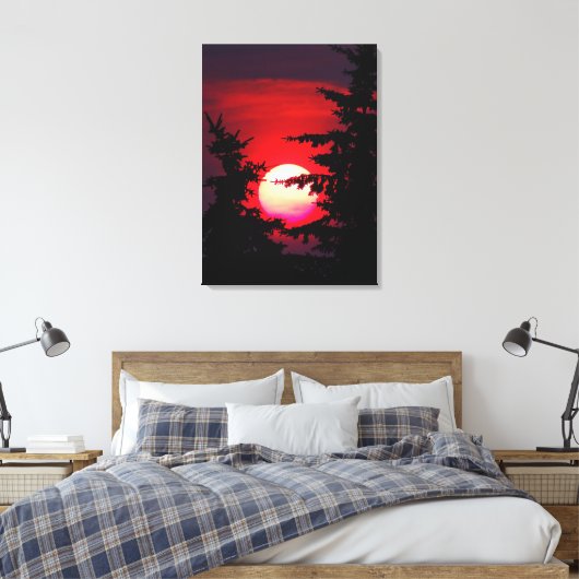 Toile Sunset des Prairies (Insitu(Chambre))