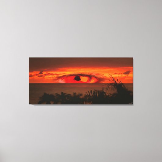 Toile Sunset Eye 2106 Art (Recto)