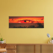 Toile Sunset Eye Panoramic 2106 Art (Insitu(Salon))