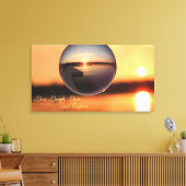 Toile Sunset Live Love Laugh Explorez Inspirational (Insitu(Salon))