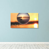 Toile Sunset Live Love Laugh Explorez Inspirational (Insitu (Plancher de Bois))