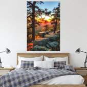 Toile Sunset Mogollon Rim Arizona Pine Trees 40x60 (Insitu(Chambre))