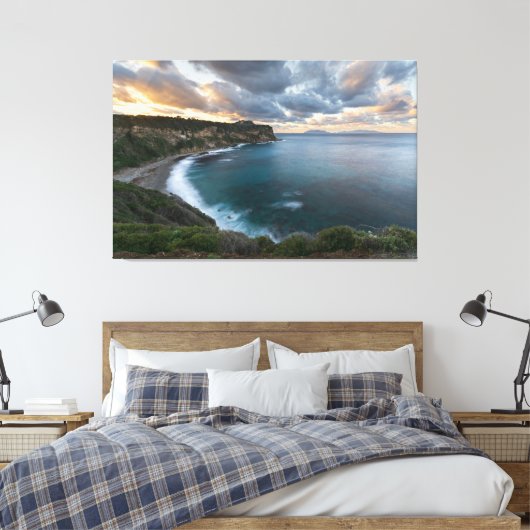Toile Sunset Over Cliffs, a stunning (Insitu(Chambre))