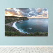 Toile Sunset Over Cliffs, a stunning (Insitu (Plancher de Bois))