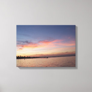 Toile Sunset over Florida Bay, Key Largo FL