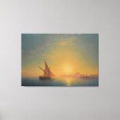 Toile Sunset Over Ischia (Recto)