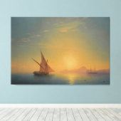 Toile Sunset Over Ischia (Insitu (Plancher de Bois))