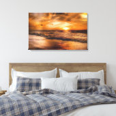 Toile Sunset plage (Insitu(Chambre))