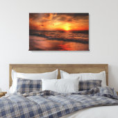 Toile Sunset plage (Insitu(Chambre))