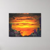 Toile Sunset Plaza Marina 2584 (Recto)