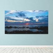 Toile Sunset Serenity on the Shore (Insitu (Plancher de Bois))