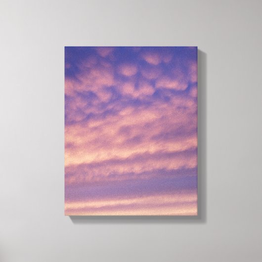 Toile Sunset Sky Wall Art (Recto)