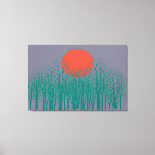 Toile Sunset Vintage