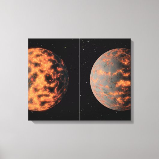 Toile Super-Earth 55 Cancri E (Recto)