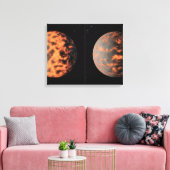 Toile Super-Earth 55 Cancri E (Insitu(Salon))