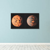 Toile Super-Earth 55 Cancri E (Insitu (Plancher de Bois))