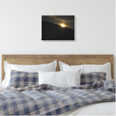 Toile Super Moon sur Washington Mountain (Insitu(Chambre))