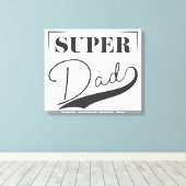 Toile Super papa (Insitu (Plancher de Bois))