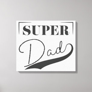 Toile Super papa