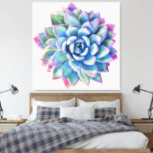 Toile Super tendance extra grand succulent mur art (Insitu(Chambre))