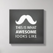 Toile Superbe Moustache (Recto)